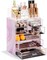 Sorbus Medium Makeup Organizer Set - (3 Large / 4 Small Drawers/Top Tray)